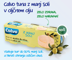 Calvo tuna z manj soli v oljčnem olju